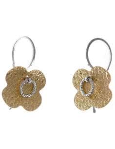 Pendientes para Mujer Pendientes en Plata de Ley Satinada...