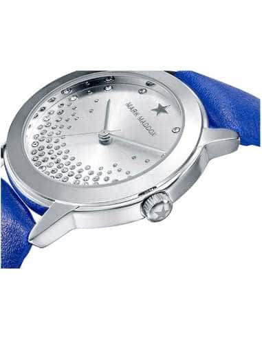 Reloj para Mujer con Correa Azul y Esfera...