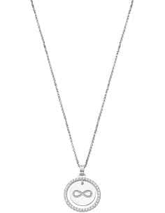 Collar para Mujer infinito con circonitas de plata de ley - Lotus  LP1954-1/3