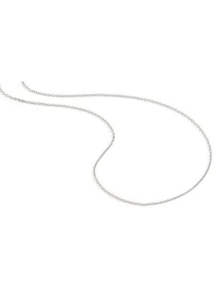 Cadena Rolon - Oro Blanco 18K