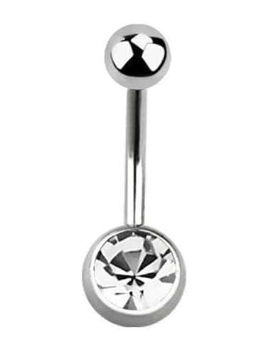 Piercing para ombligo Belly Banana - Acero quirúrgico (10mm)