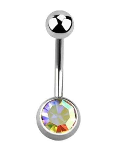 Piercing para ombligo Belly Banana - Acero...
