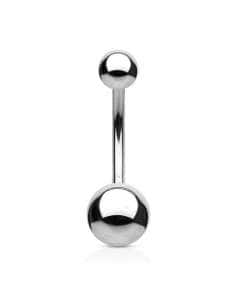 Piercing para ombligo Belly Banana - Acero quirúrgico (10mm)