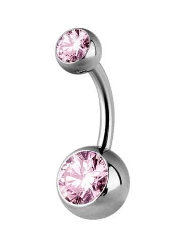 Piercing para ombligo Belly Banana - Acero...