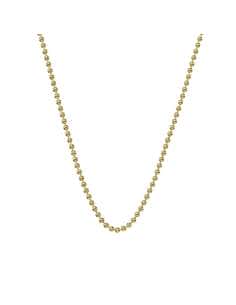 Cadena Bolitas de Oro Amarillo  - Oro Amarillo 18K