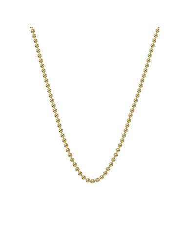 Cadena Bolitas de Oro Amarillo  - Oro Amarillo 18K