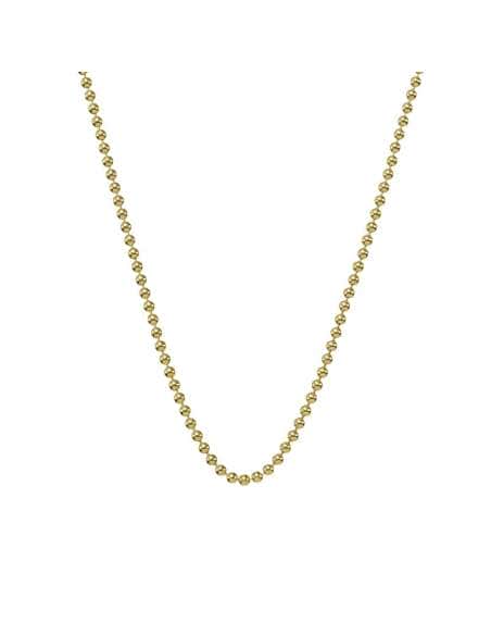 Cadena Bolitas de Oro Amarillo  - Oro Amarillo 18K