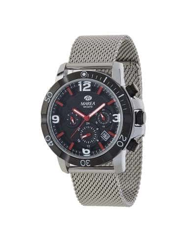 Reloj para Hombre Cronógrafo con Esfera Negra,...