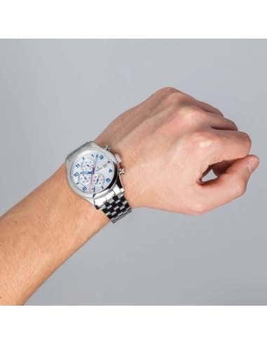 Reloj para Hombre Cronógrafo en Acero con...