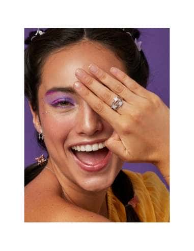 Anillo para Mujer Estrella Polar Plata de Ley...