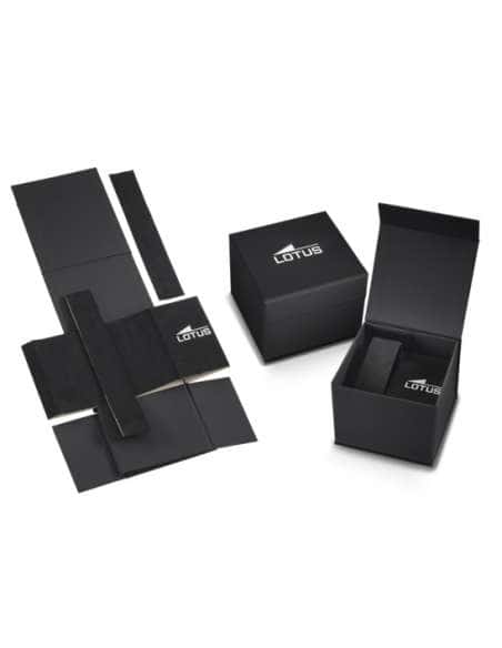 Reloj para Hombre Cronógrafo con Esfera Champán Acero Dorado - Lotus 18153/2