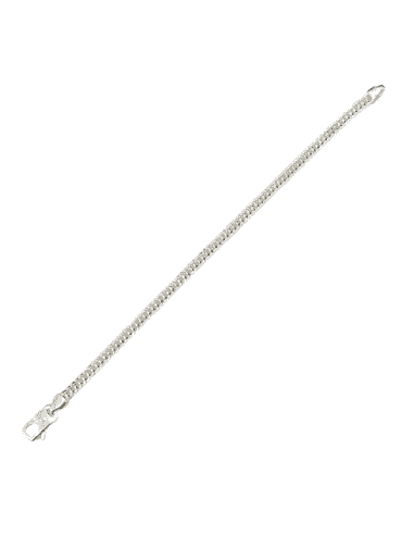 Pulsera  Tipo Kenia de Plata de primera ley -...