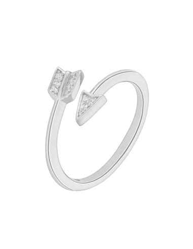 Anillo para Mujer Flecha en Plata de Ley  con Circonitas - Marea D02906/AG12