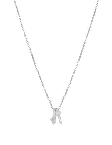 Collar para Mujer de Plata Corazones - Marea...