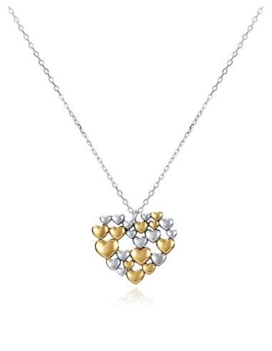 Collar para Mujer de Plata Corazón Múltiple - Viceroy 13186C000-00