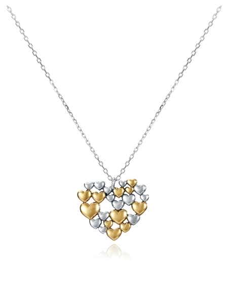 Collar para Mujer de Plata Corazón Múltiple - Viceroy 13186C000-00