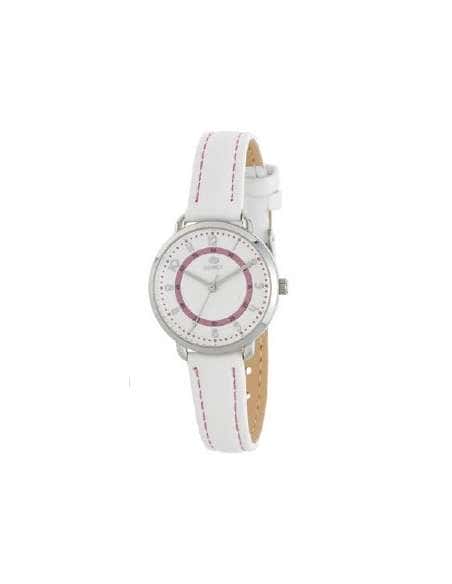 Pack Reloj y Complementos para Niña esfera blanca y rosa con pulsera de plata - Marea B41363/1