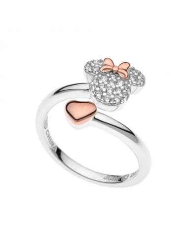 Anillo para Niña Minnie Plata de Ley con Corazón y Circonitas - Disney RS00003TZWL-4.CS