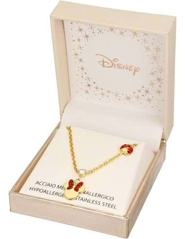 Collar Minnie Mouse con Cristales Rojos y...