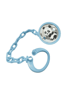 Pinza Infantil Chupete Oso Panda - Global Argenti 8369/C