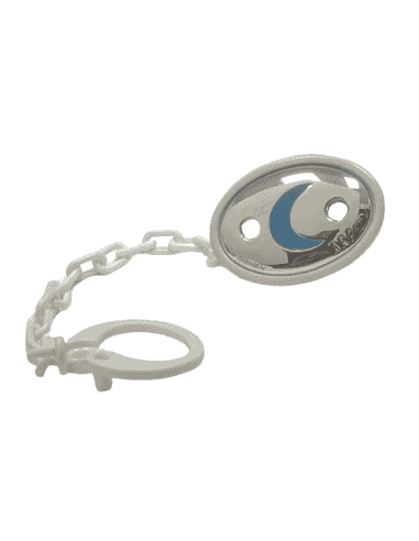 Pinza Infantil Chupete Luna Azul - Global 014ARP