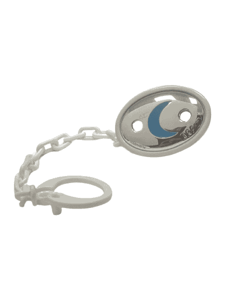 Pinza Infantil Chupete Luna Azul - Global 014ARP