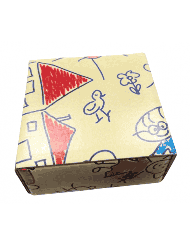 Pinza Infantil Chupete Corazón Rojo - 012ARP