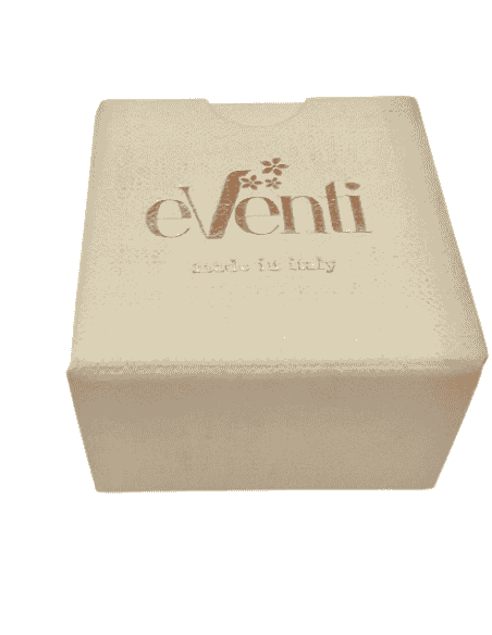 Pinza Infantil Chupete - Zapatito 'HOLA SOY' Blanco - Eventi EV3373/01B