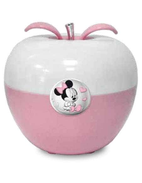 Lámpara Nocturna Infantil Manzana Rosa Minnie Mouse - Disney D327 RA