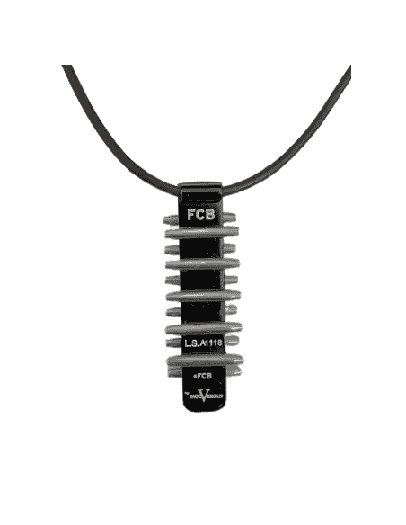 Collar para Hombre FC Barcelona de Acero - Paul Versan