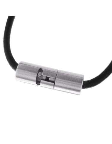 Collar para Hombre FC Barcelona de Acero - Paul...