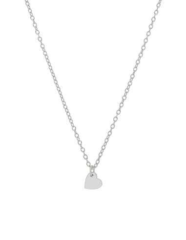 Collar para Mujer plata de 1 ley corazón - Marea D02607/AL