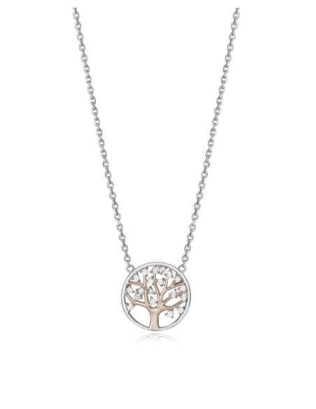 Collar para Mujer Árbol de la Vida Bicolor con Circonitas - Viceroy 85028C100-30