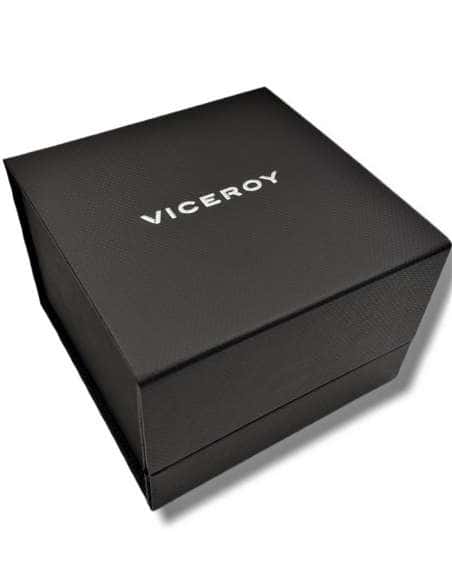 Reloj para Hombre Chronograph Azul con Correa de Piel Marrón - Viceroy 46845-37