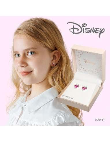 Pendientes para Niña Minnie Mouse Rosa con...