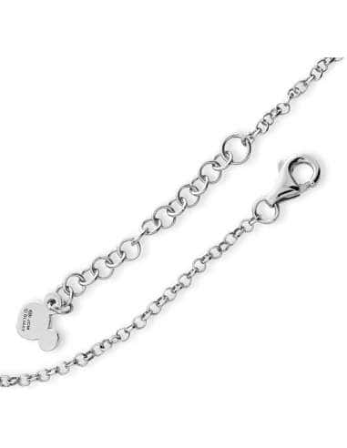 Pulsera esclava para Niña de Plata con Lazo...