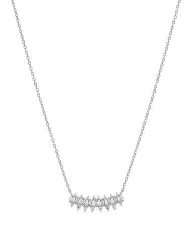 Collar para Mujer de Plata Wish circonitas...