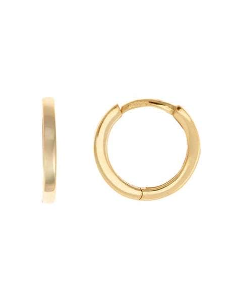 Pendientes para Mujer Aro de plata chapada en oro - Salvatore 224A0106