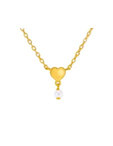 Collar para Mujer de Plata chapada en oro...