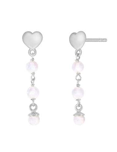Pendientes para Mujer Pendientes Corazón Multiperla Plata - Marea D02901/AR