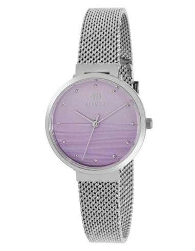 Reloj para Mujer con Correa de Malla y Esfera Lila - Marea B54163/3