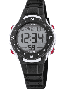 Reloj para Niño Digital Deportivo con Correa Negra - Calypso K5801/6