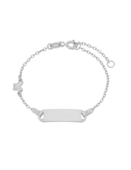 Pulsera esclava para Niña de Plata con Mariposa - Marea D03403/AC
