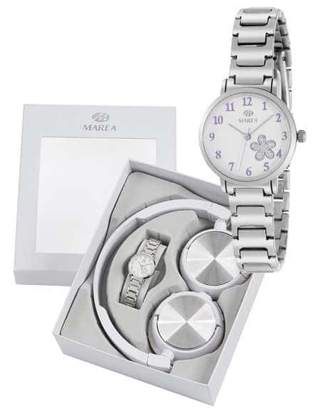 Pack Reloj para Niña de acero - Marea B41248/13