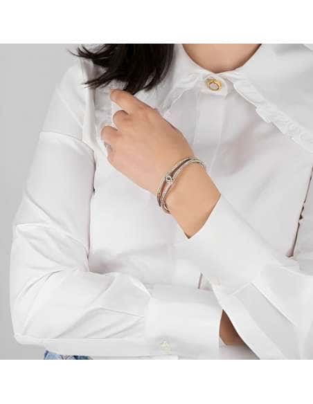 Pulsera para Mujer Aro Infinito con Circonitas - Lotus LP21152/2
