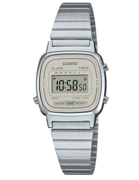 Reloj Unisex colección Vintage Wengué claro - Casio LA670WEA-8AEF