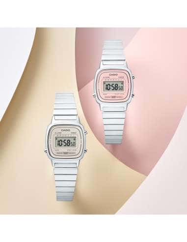 Reloj Unisex colección Vintage Wengué claro - Casio LA670WEA-8AEF