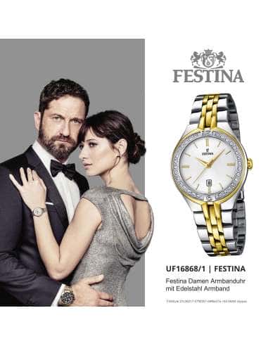 Reloj para Mujer de Acero Bicolor con...