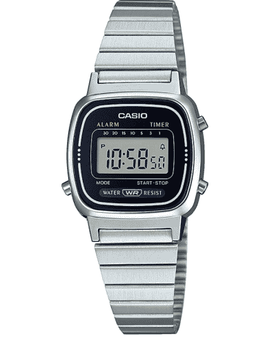 Reloj para Mujer negro - Casio LA670WEA-1EF