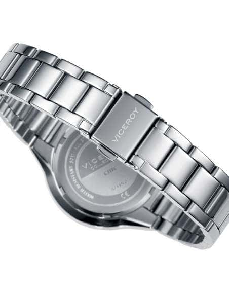 Reloj para Mujer Acero con Detalles en Números y Circonitas- Viceroy 401044-87